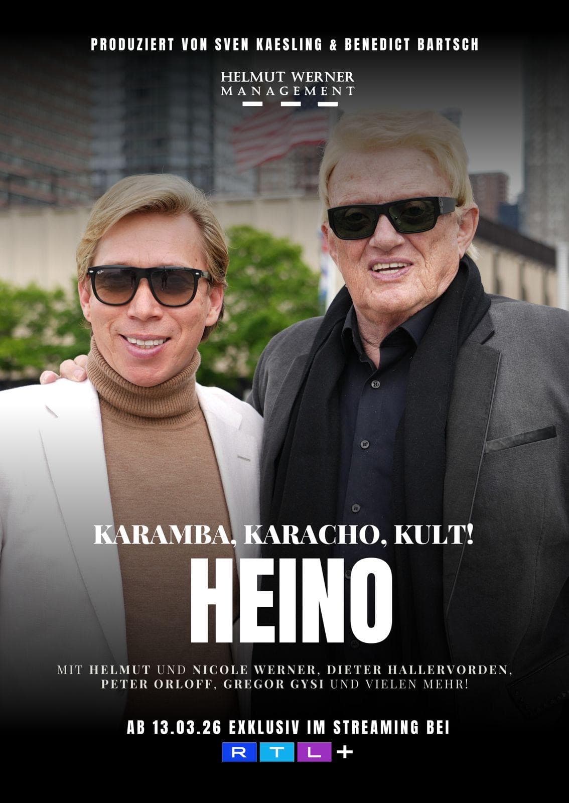 Das offizielle Plakat: „Karamba, Karacho, Kult!" — seit 13. März 2026 exklusiv bei RTL+