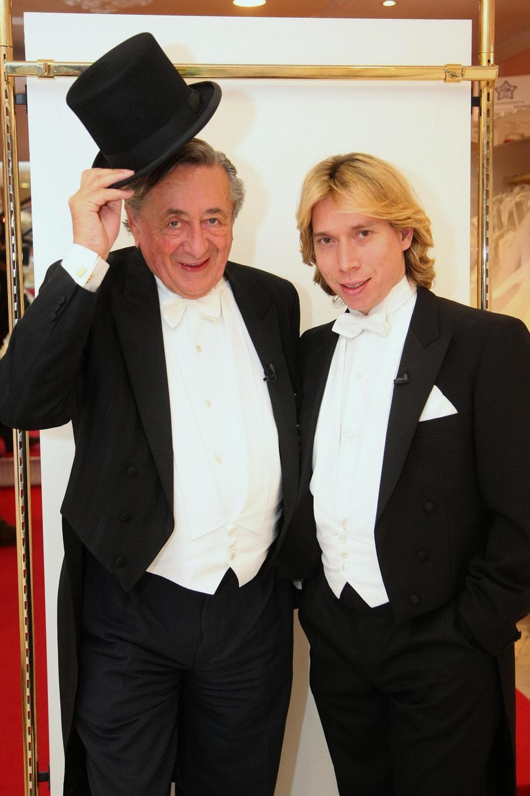 Helmut Werner mit Richard Lugner
