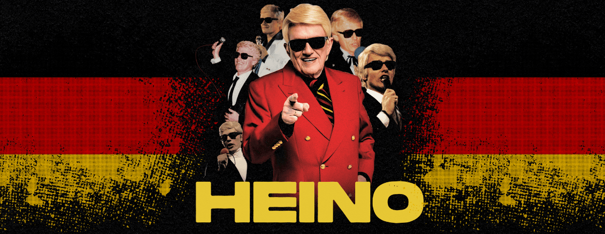 Offizielles Ankündigungs-Banner „Heino – Made in Germany Volume 2"